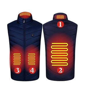 4 Part Heated USB Charging Heating Vest 3
