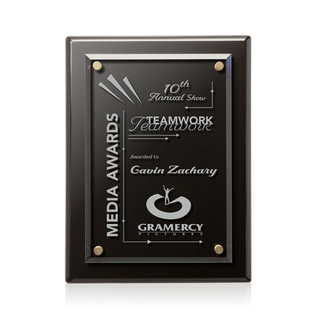 Caledon Plaque - Black/Gold 19