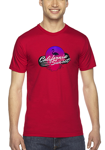 American Apparel Fine Jersey Short Sleeve Tee 115