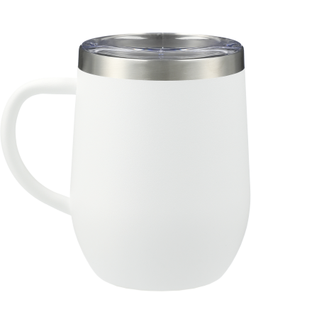 Brew Copper Vacuum Insulated Mug 12oz, custom tumbler with logo imprint 18