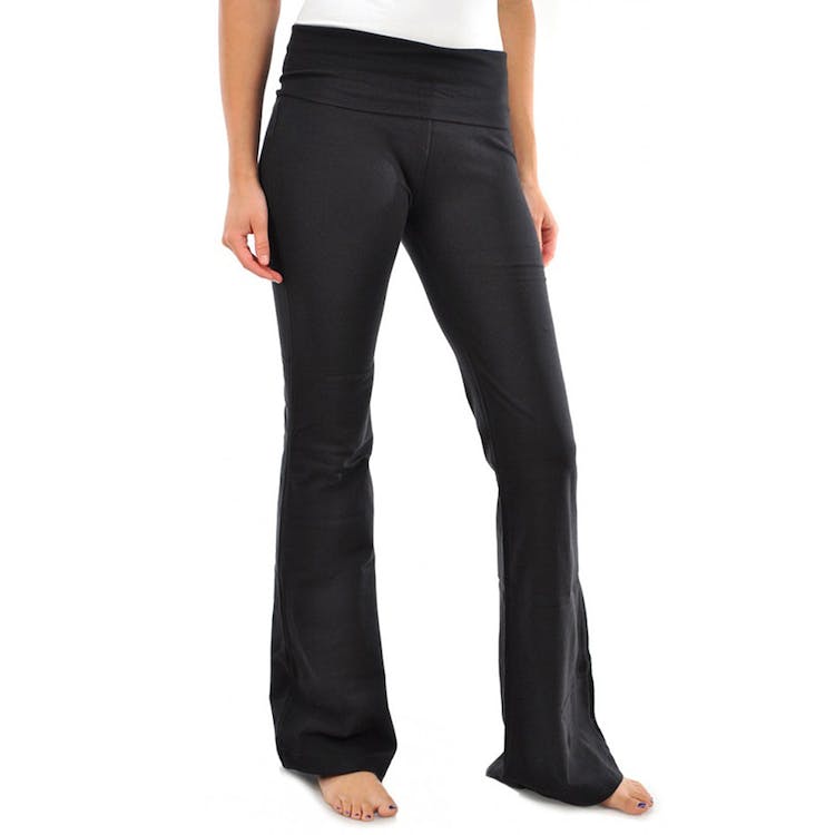 Women's Yoga Pants - Small Black Boot Flare 2