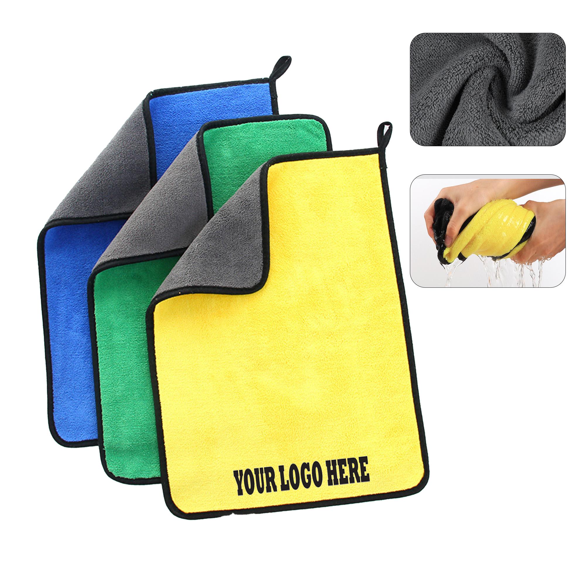 MOQ 50PCS Polyester Fiber Multi Purpose Towel Car Pet 3