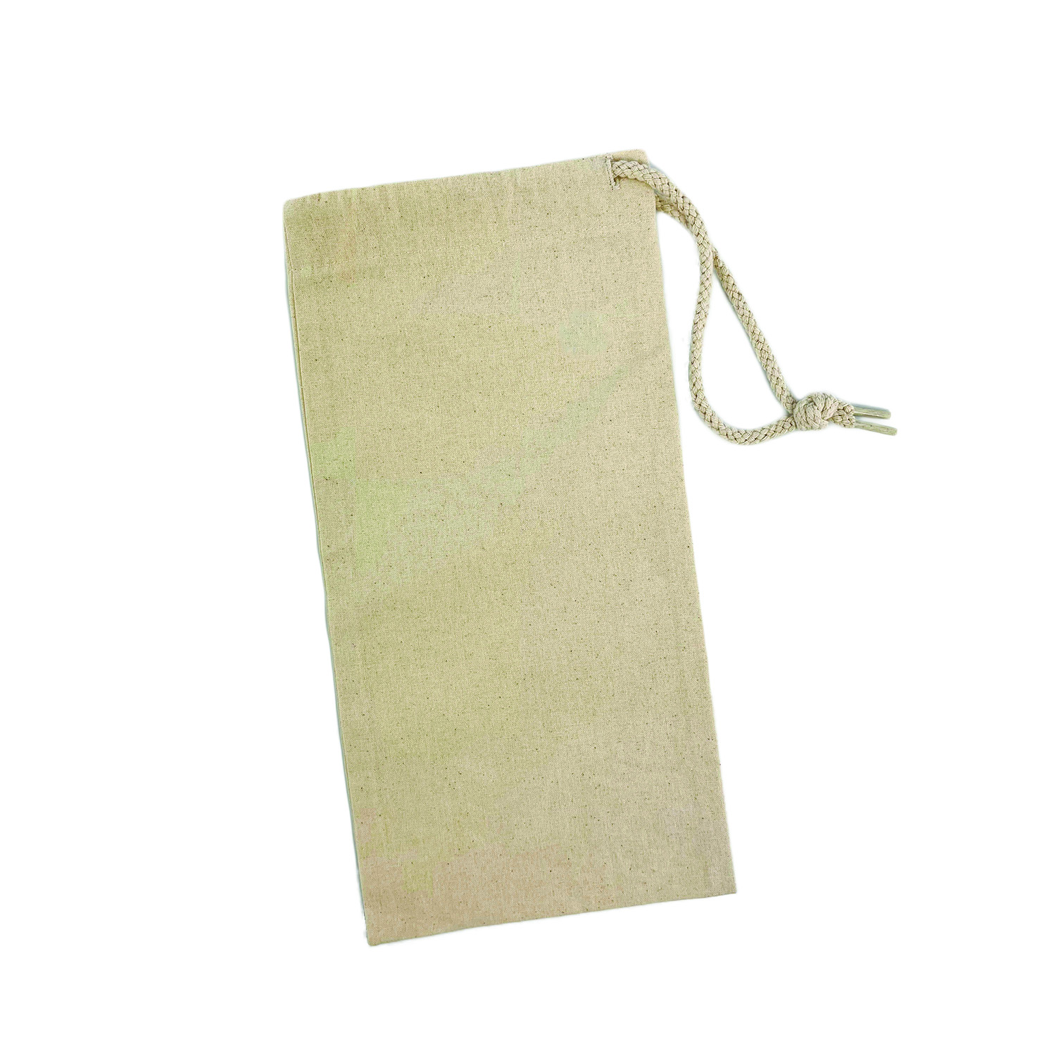 Natural Cotton Canvas Wine Bag w/ Full Color Imprint 3