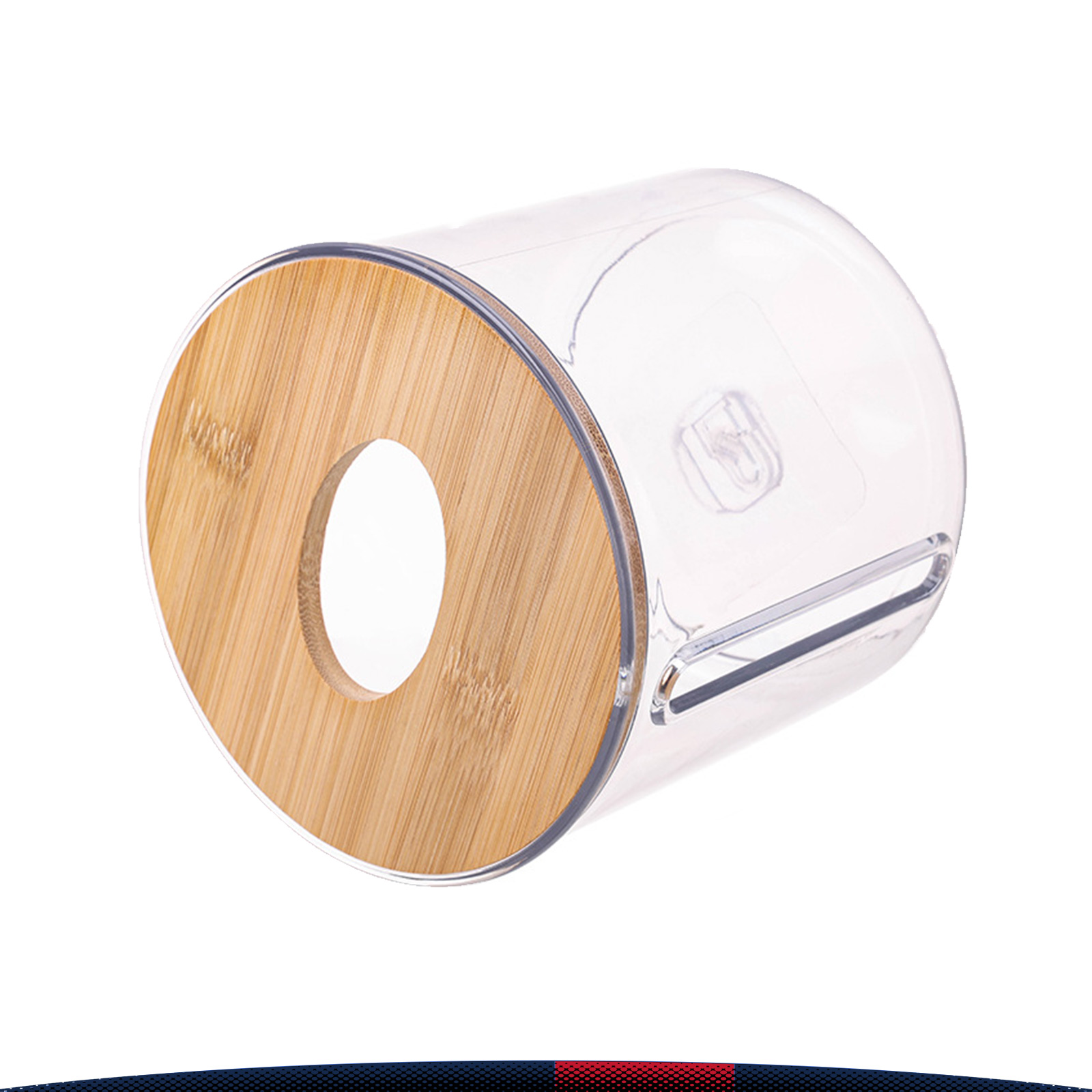 Transparent Wall-Mounted Tissue Box 3