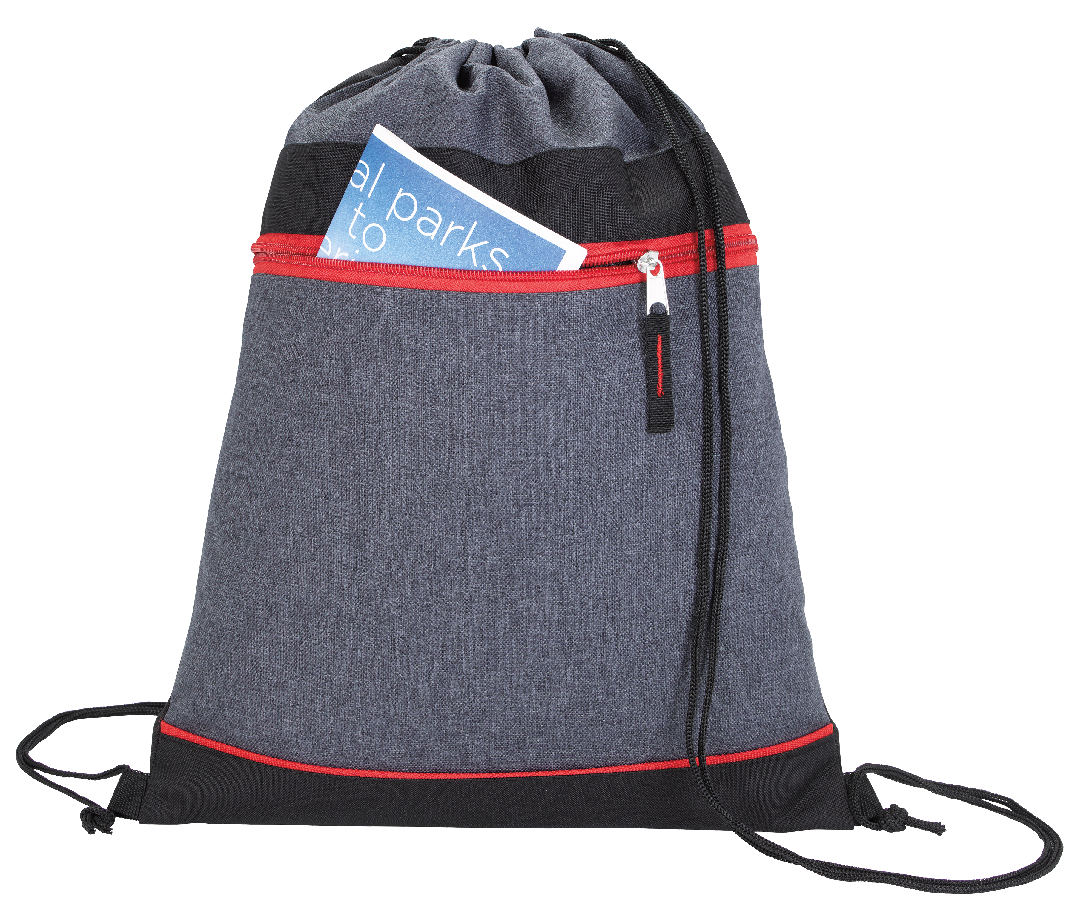 Good Value™ RPET Two-Tone Drawstring Backpack 7