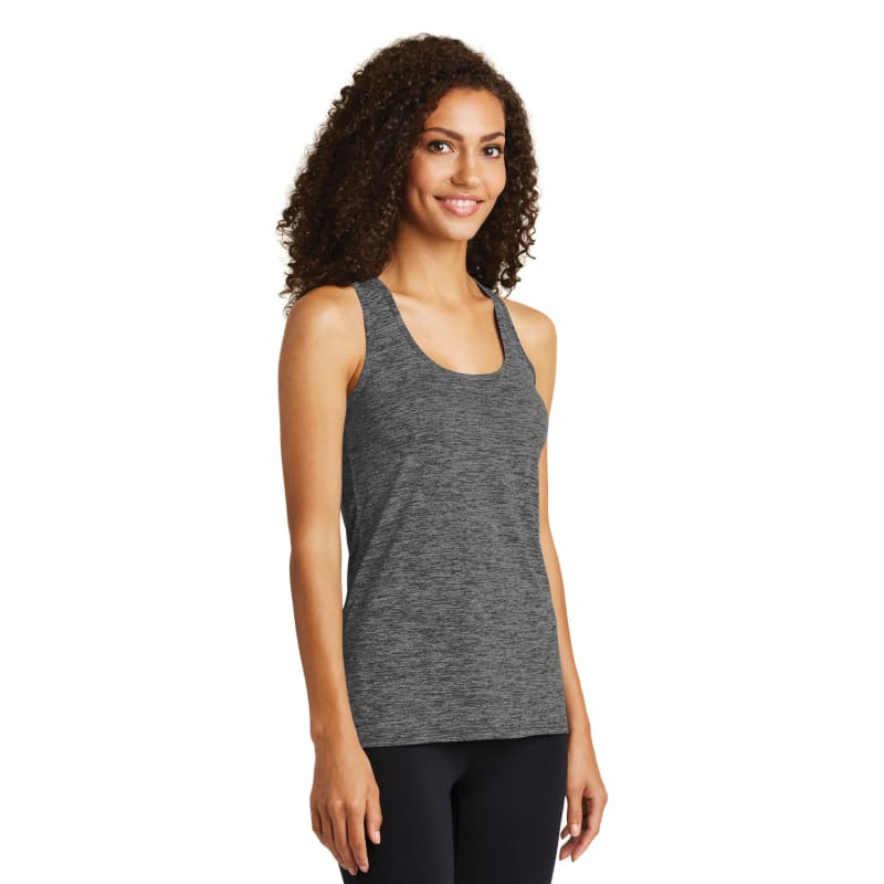 Sport-Tek Women's PosiCharge Electric Heather Racerback Tank. 21
