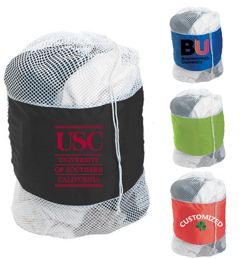 Large Mesh Drawstring Laundry Bag 18