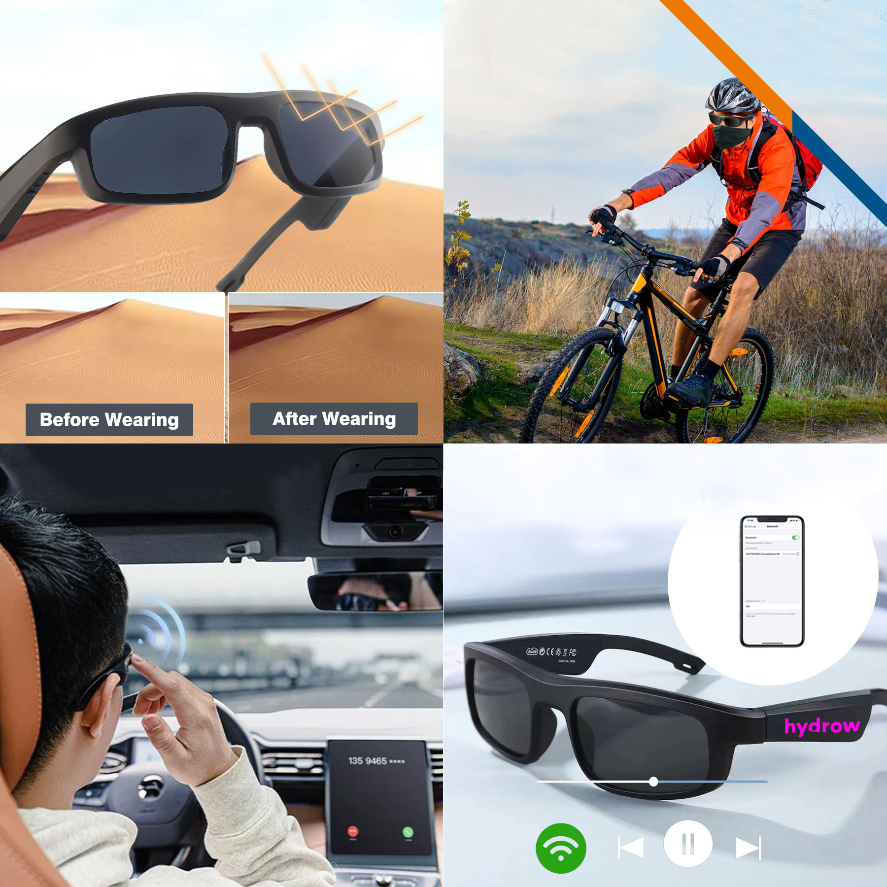 Blify Bluetooth Sunglasses 5