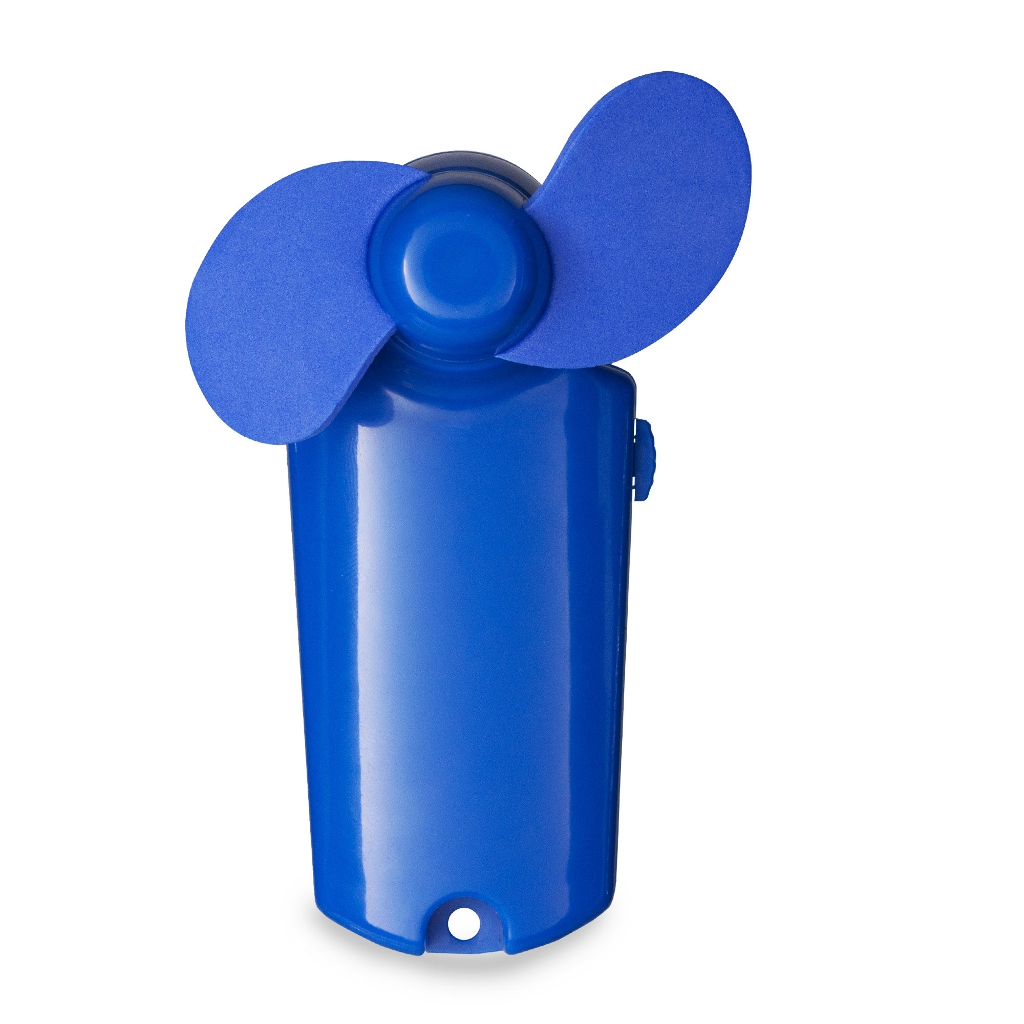Blue 3 3/4" Handheld Mini Fans 2