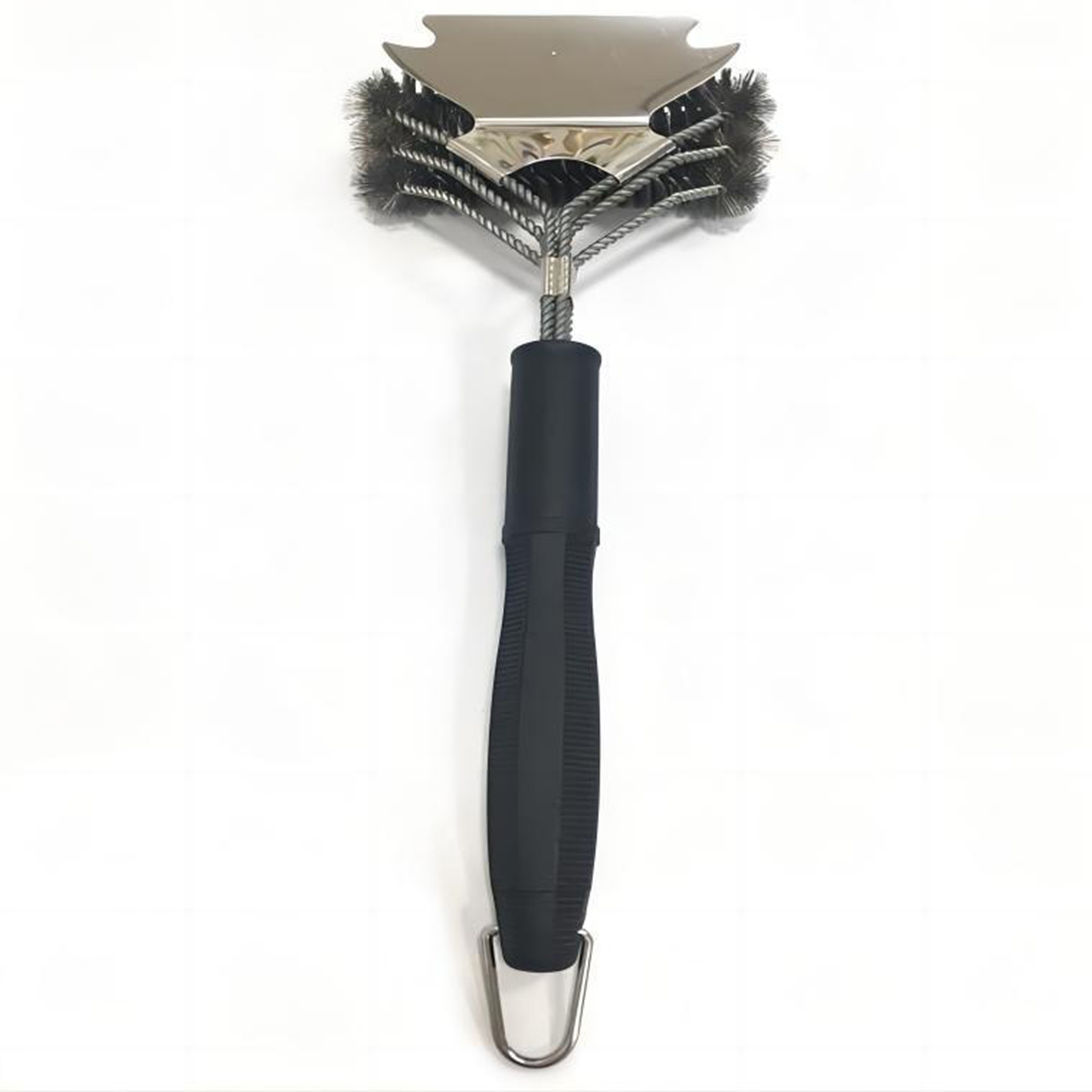 Stainless Steel Three Layer Steel Wire Baking Brush 5