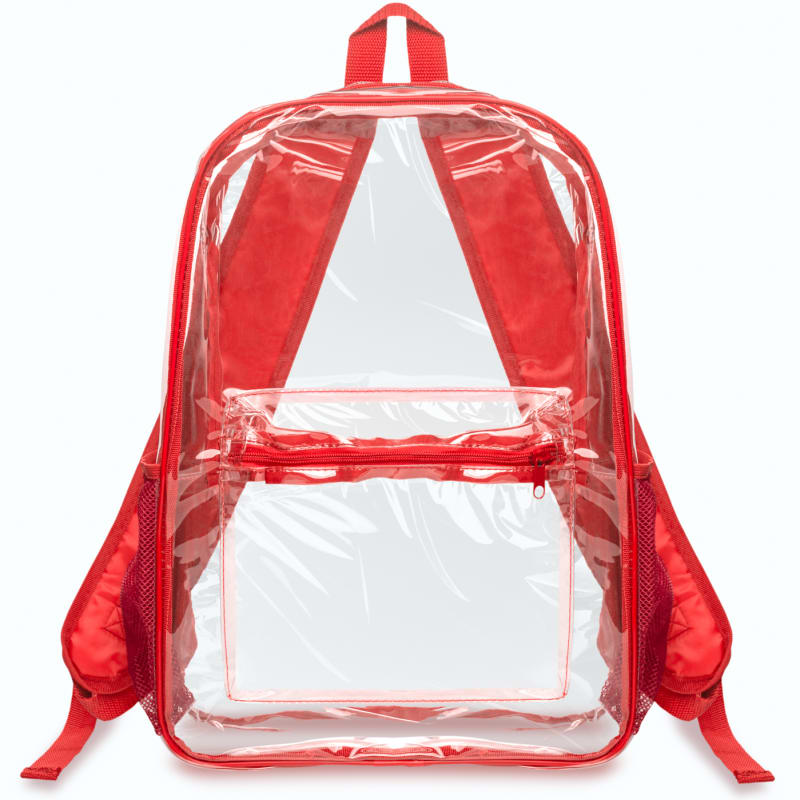 Pocket Clear Plastic Backpacks 9