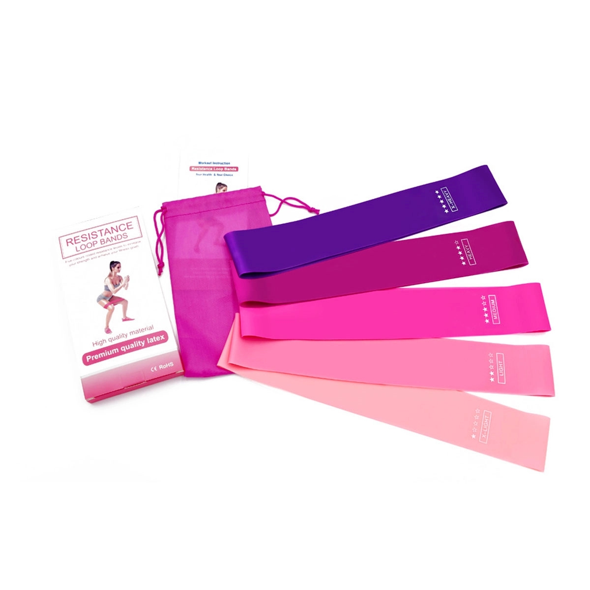 Resistance Yoga Exercise Bands 2