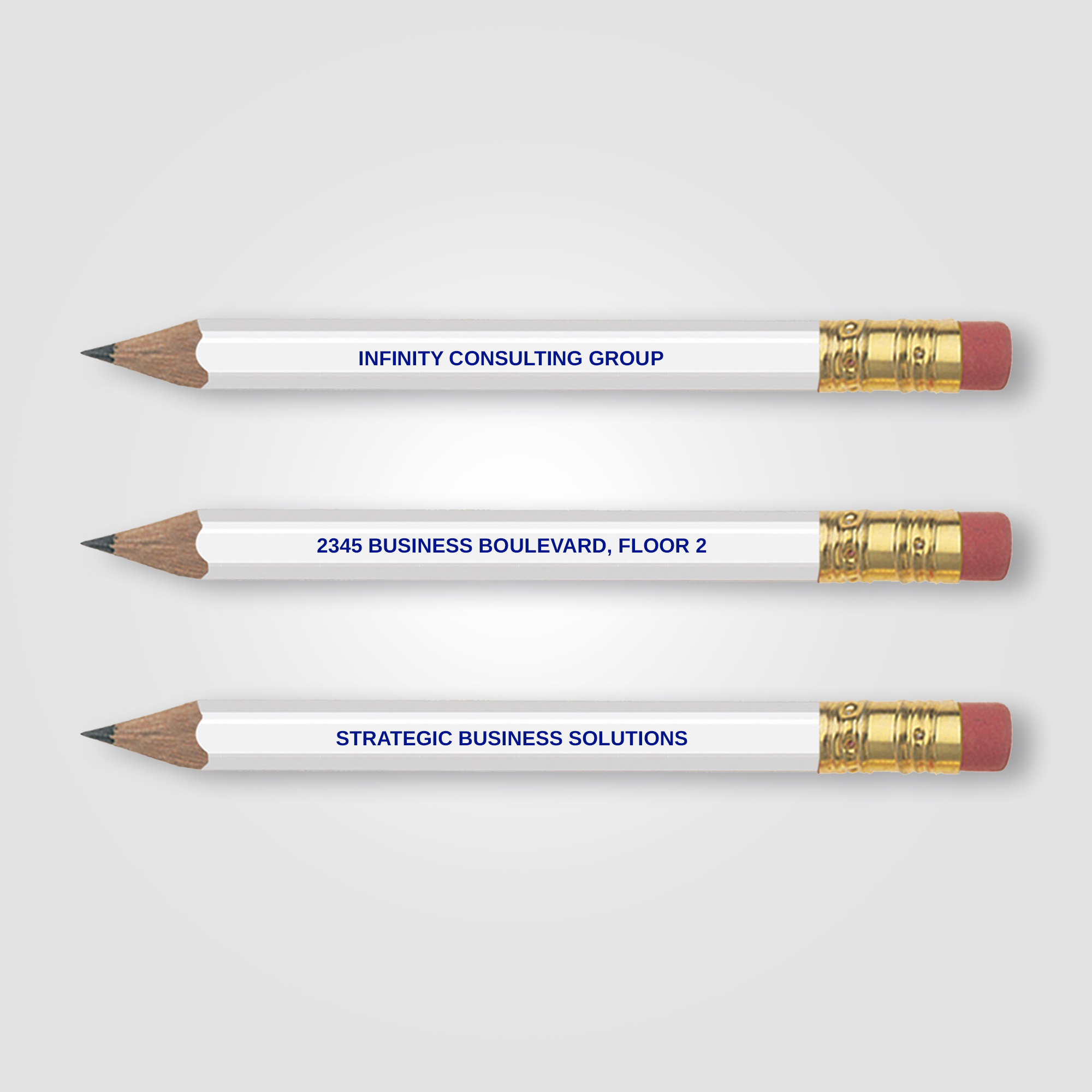 Golf Pencil (Hex with eraser) 30