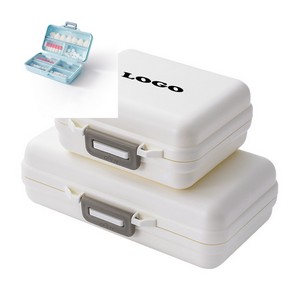 Rectangular Weekly Pill Organizer Case 3