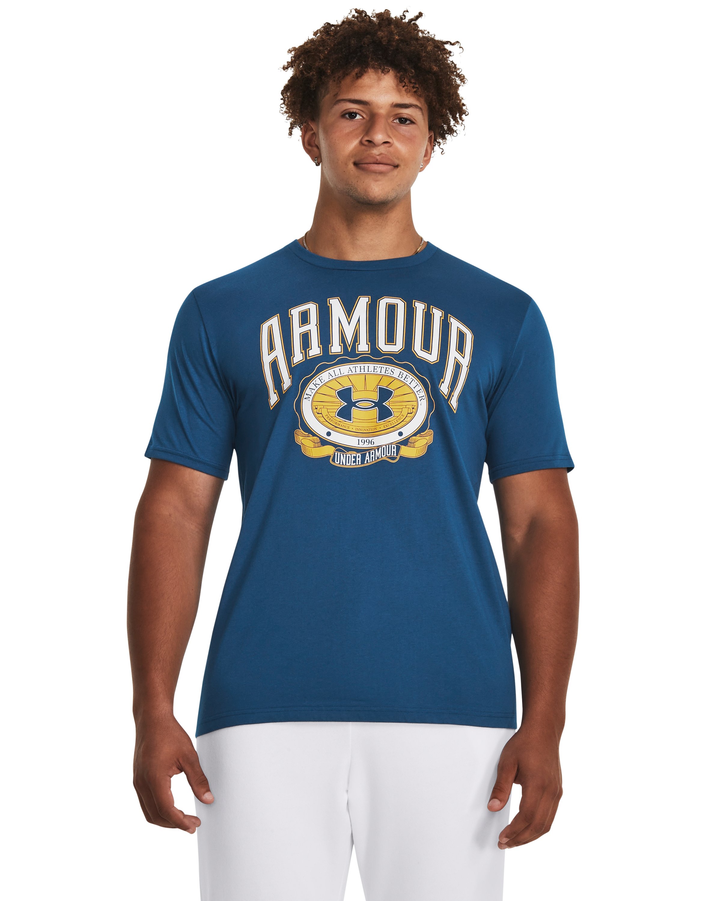 UA Collegiate Crest Men's Short Sleeve 3