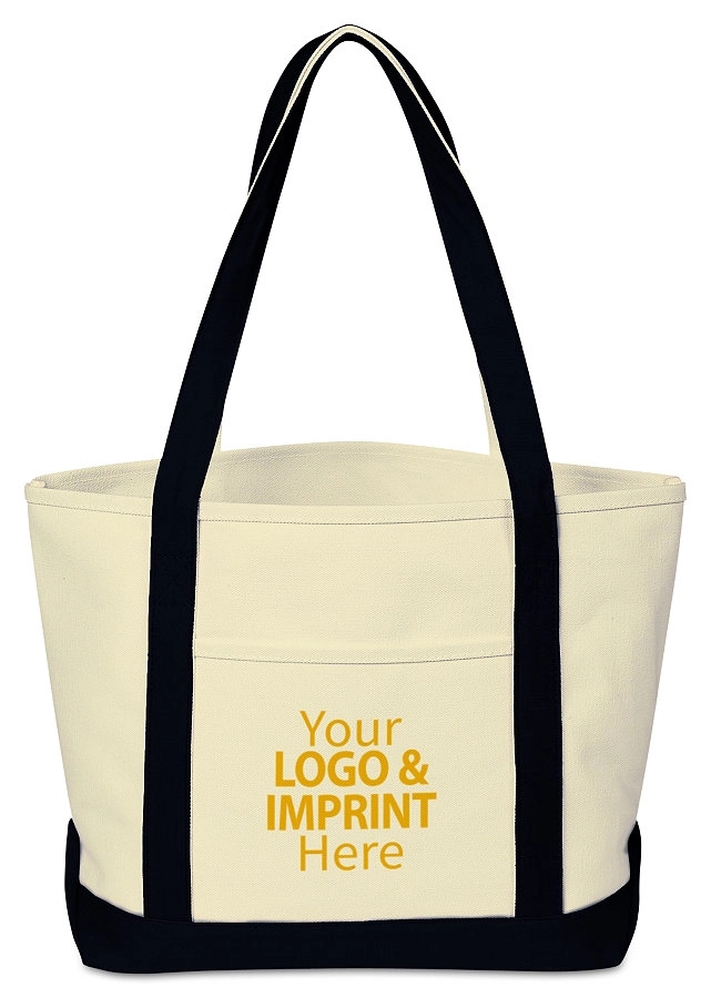 Canvas Tote Boat, custom tote bag with logo imprint 3
