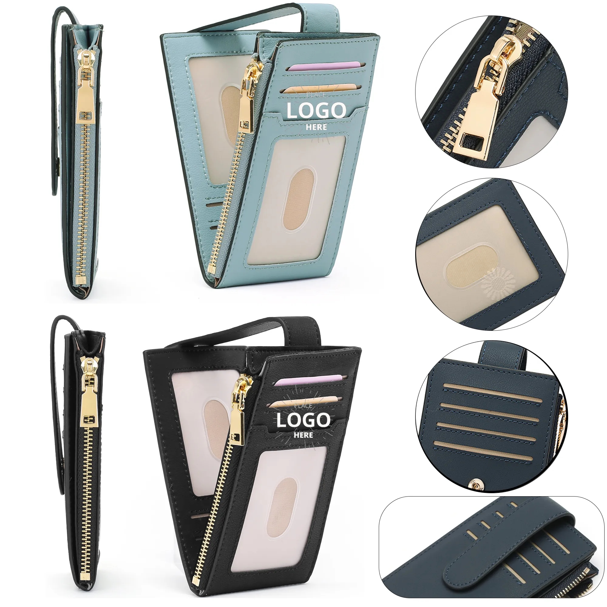 Women's multifunctional vertical wallet 3