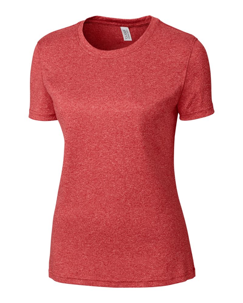 Clique Charge Active Jersey Womens Short Sleeve Tee 58