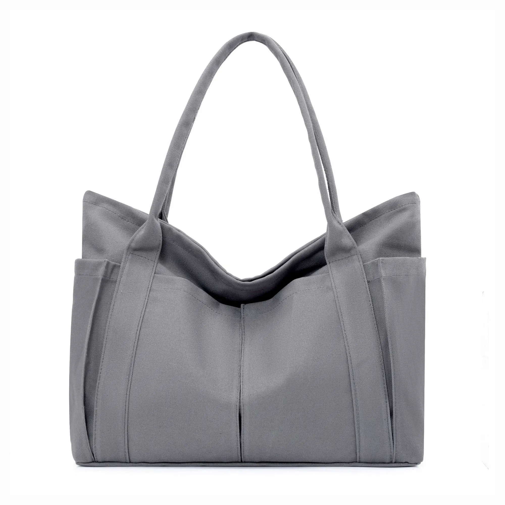 Large Canvas Tote Bag, custom tote bag with logo imprint 3