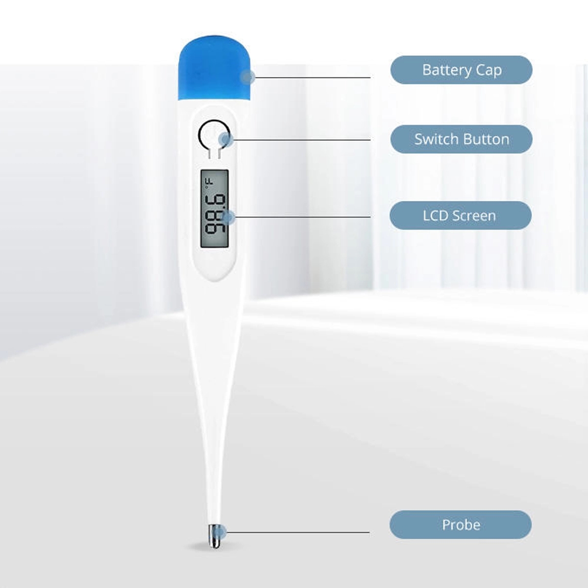 Digital Oral Thermometer for Fever 2