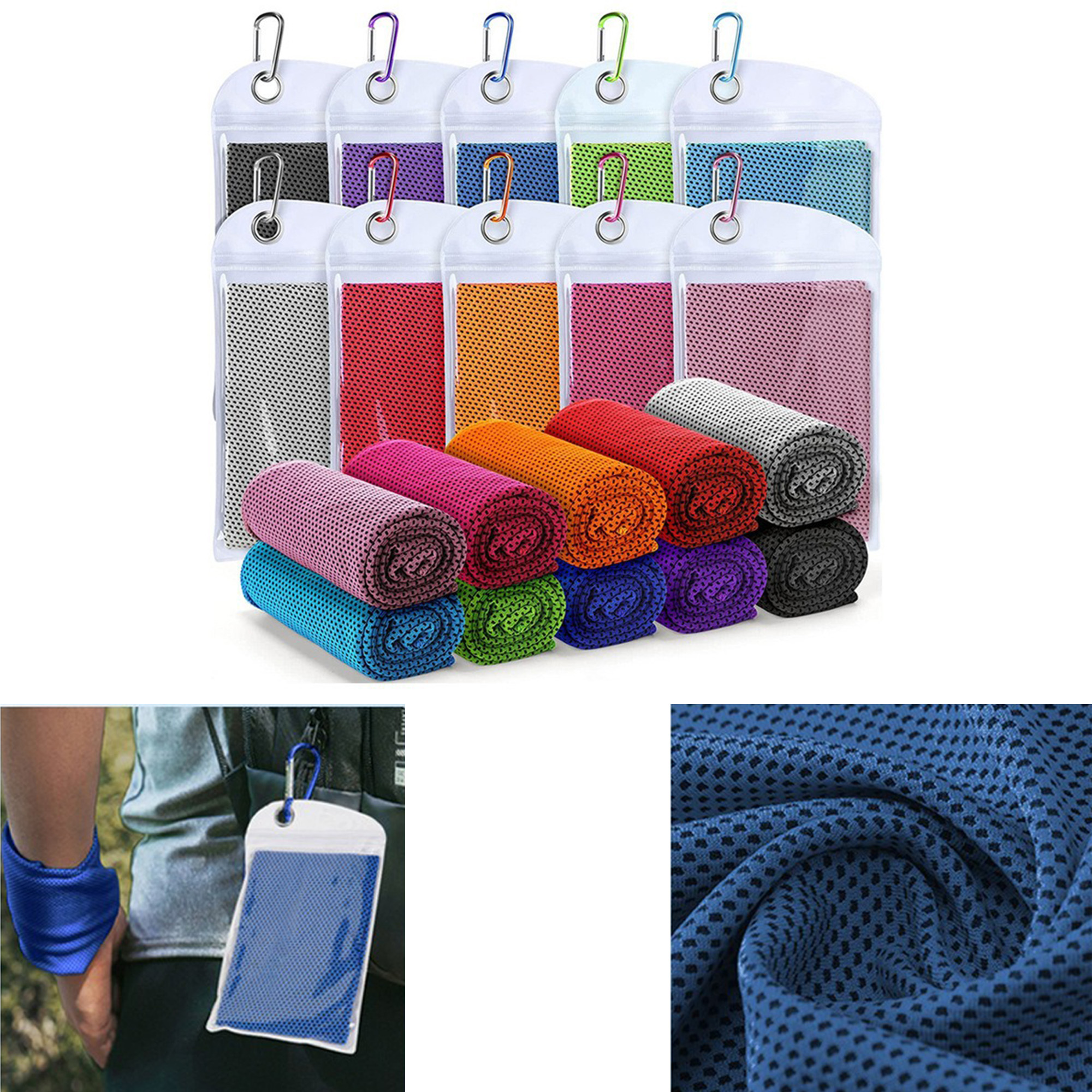 Towel For Climbing With Climbing Bag 2