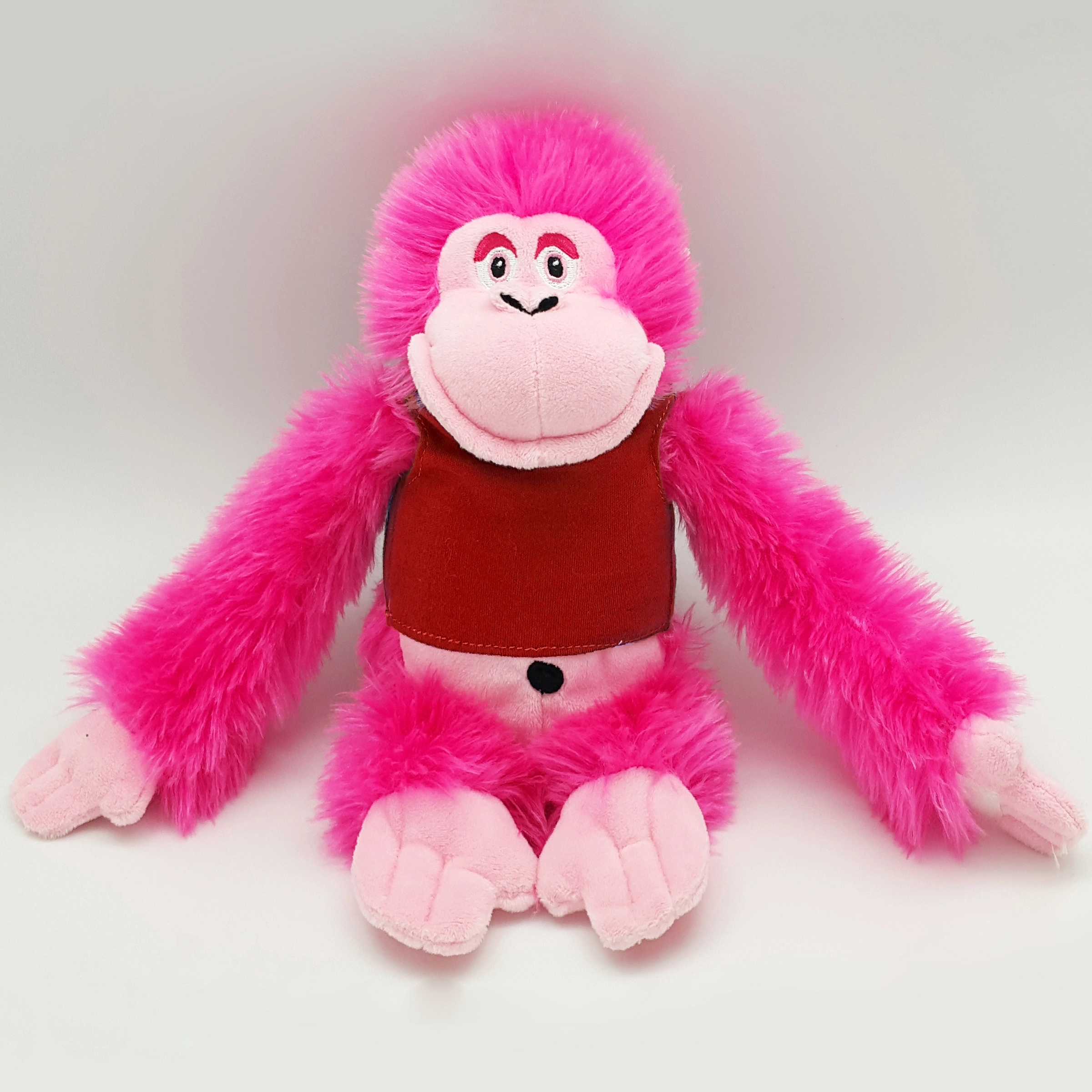 11" Bright Color Hot Pink Gorilla 11