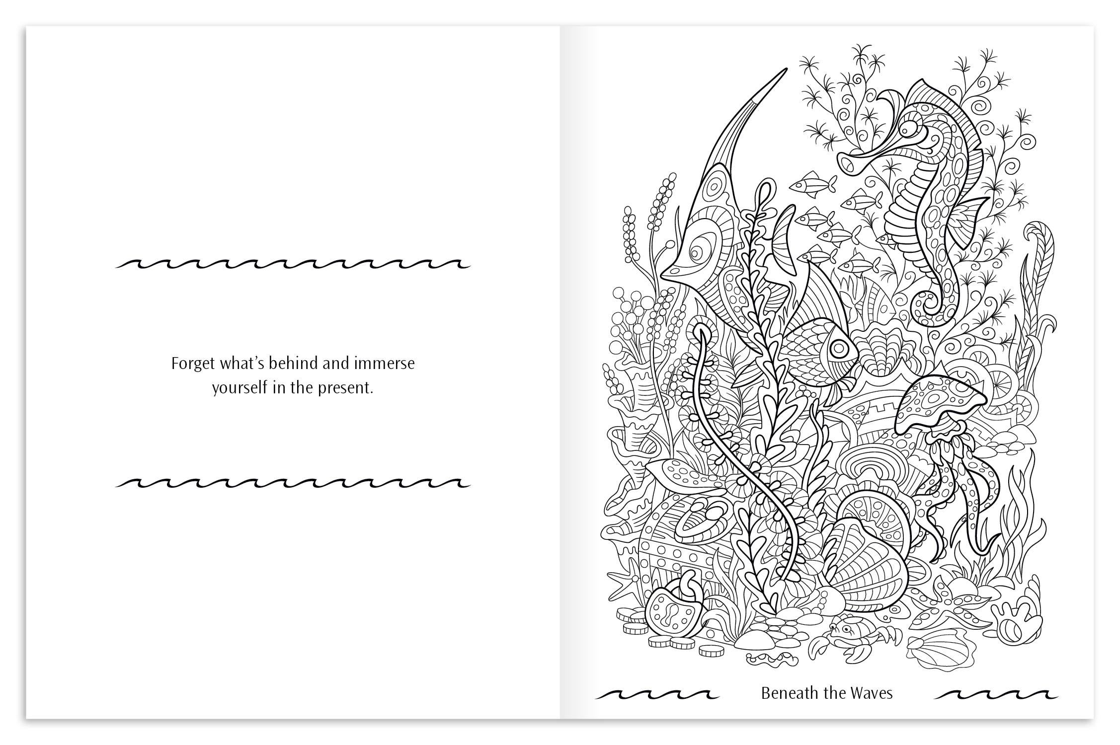 Good Value™ Oceans of Serenity Adult Coloring Book 16