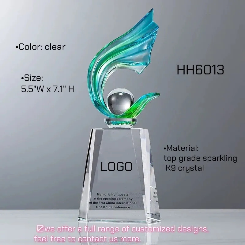 Wholesale Crystal Award Trophy Cup Engraved 3