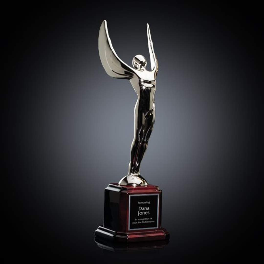 Winged Achievement Award on Rosewood 3