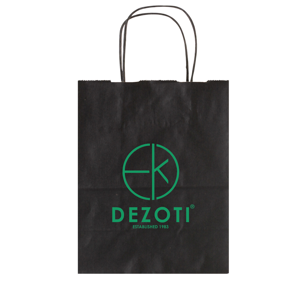 Striped Tinted Kraft Shopping Bags 3