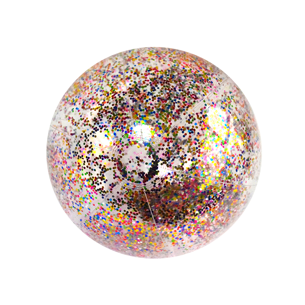 Inflatable Glittery Beach Ball 7