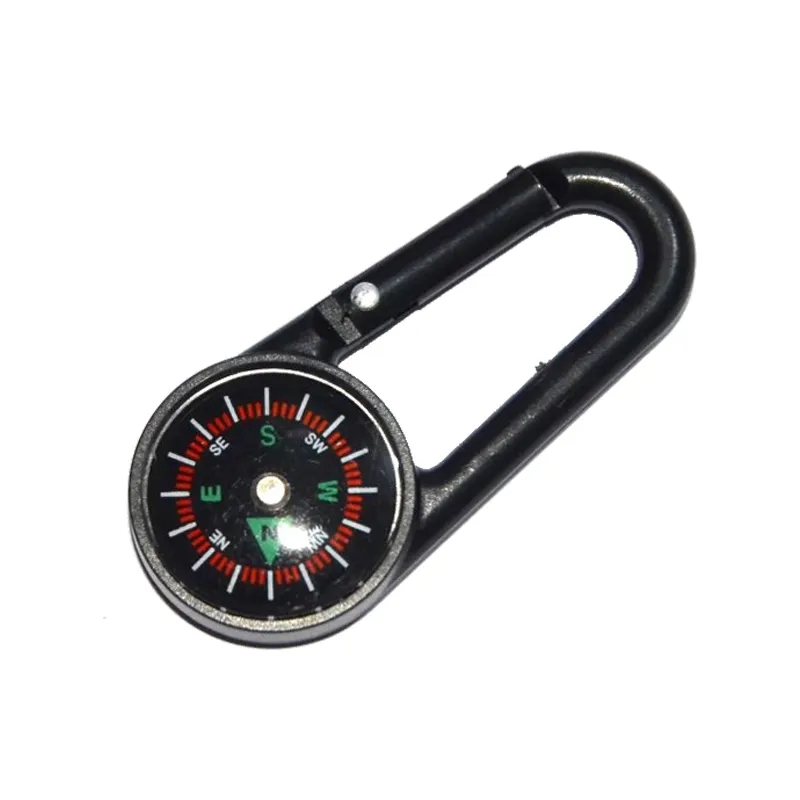 Multifunctional Carabiner With Compass 2