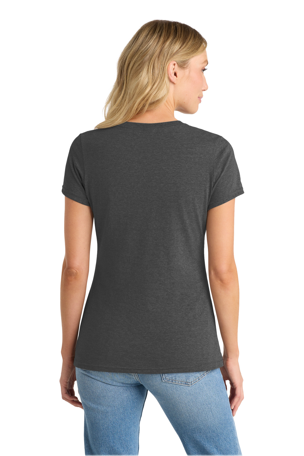 Port & Co Women's Fan Favorite Blend V-Neck Tee. LPC455V 44