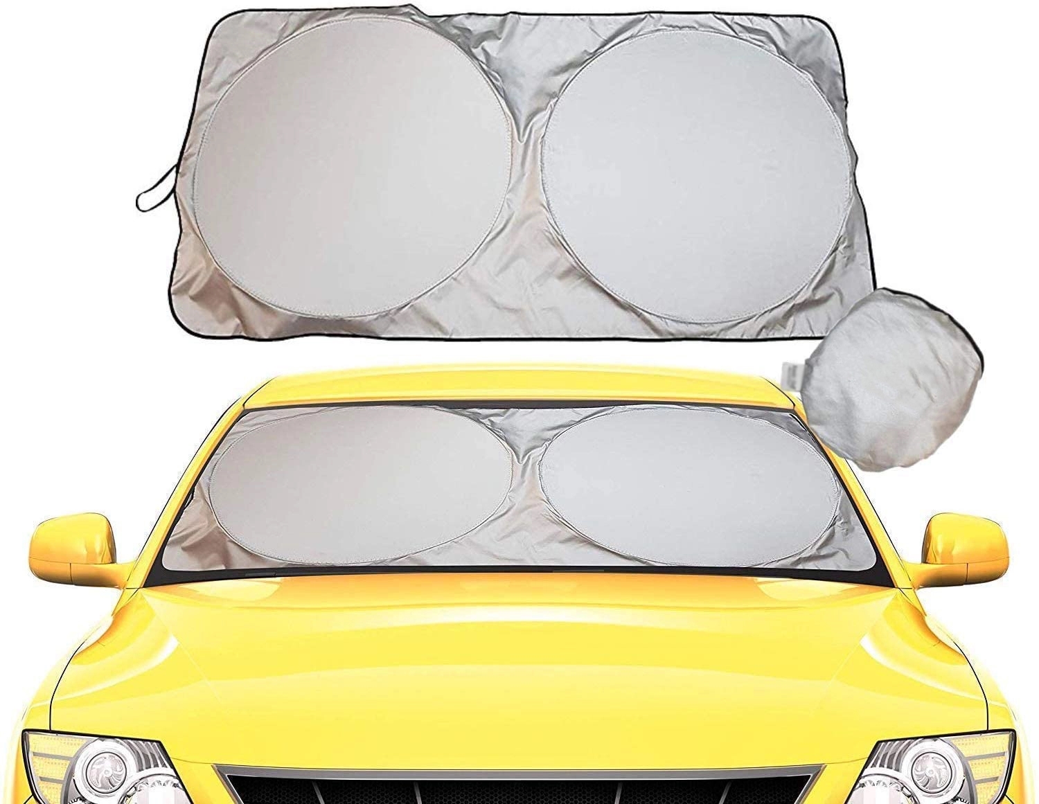 Full Color Collapsible Auto Sunshade 2
