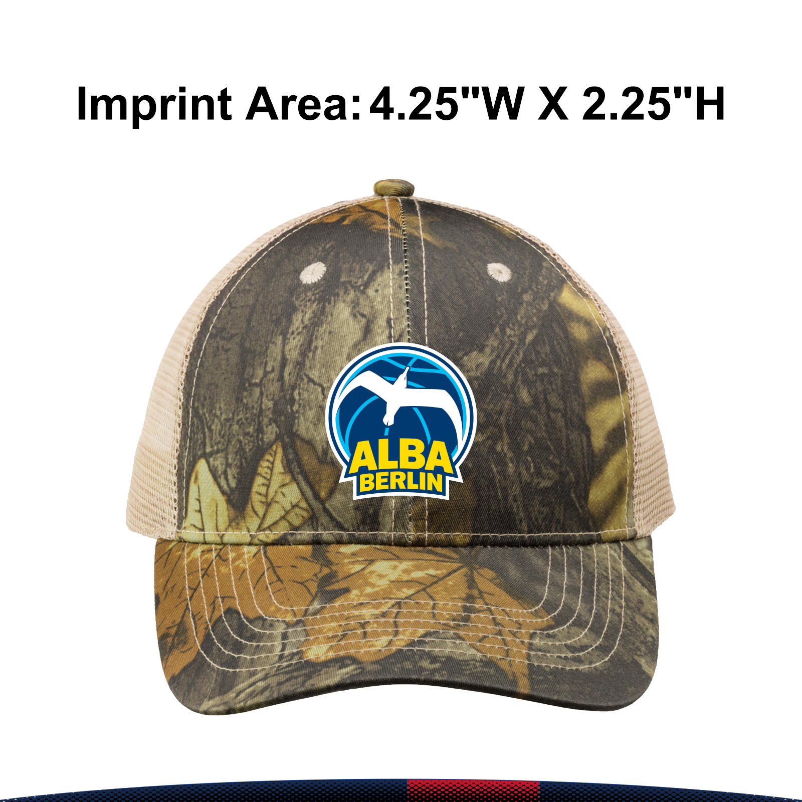 Woodland Camo Mesh Hats 3