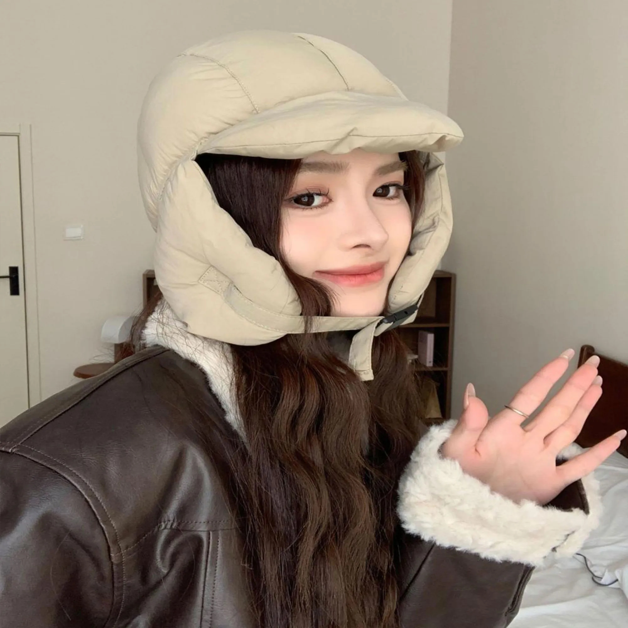 Warm Windproof Ear Flap Hat For Outdoor Sports 5