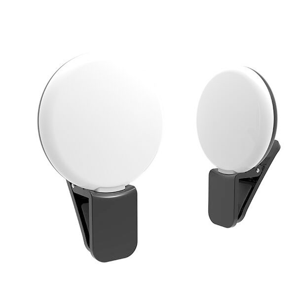 Round 9-LED Photo Selfie Fill In Light for Phone and Tablet 6