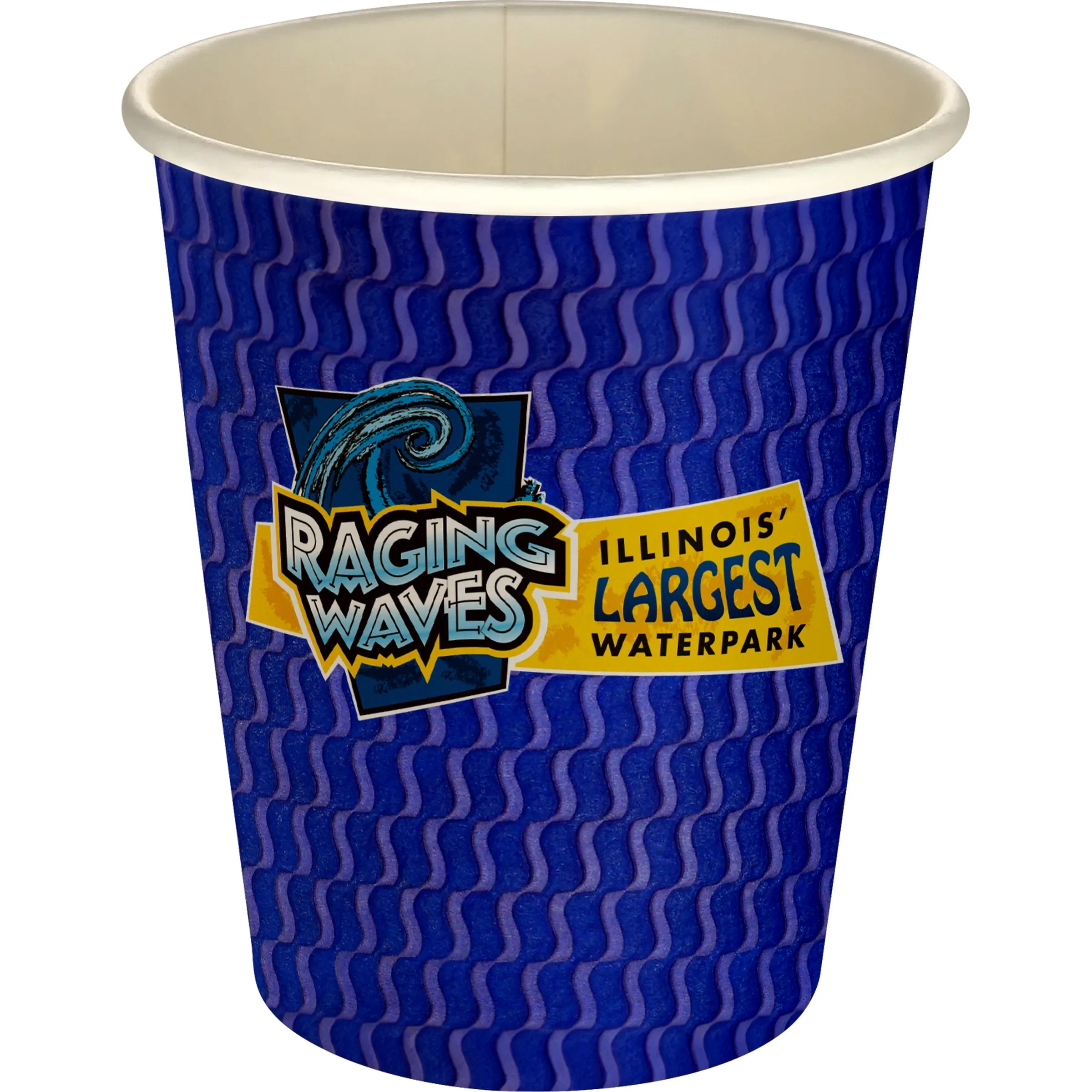 5 oz Full Color Wave Paper Cup 18