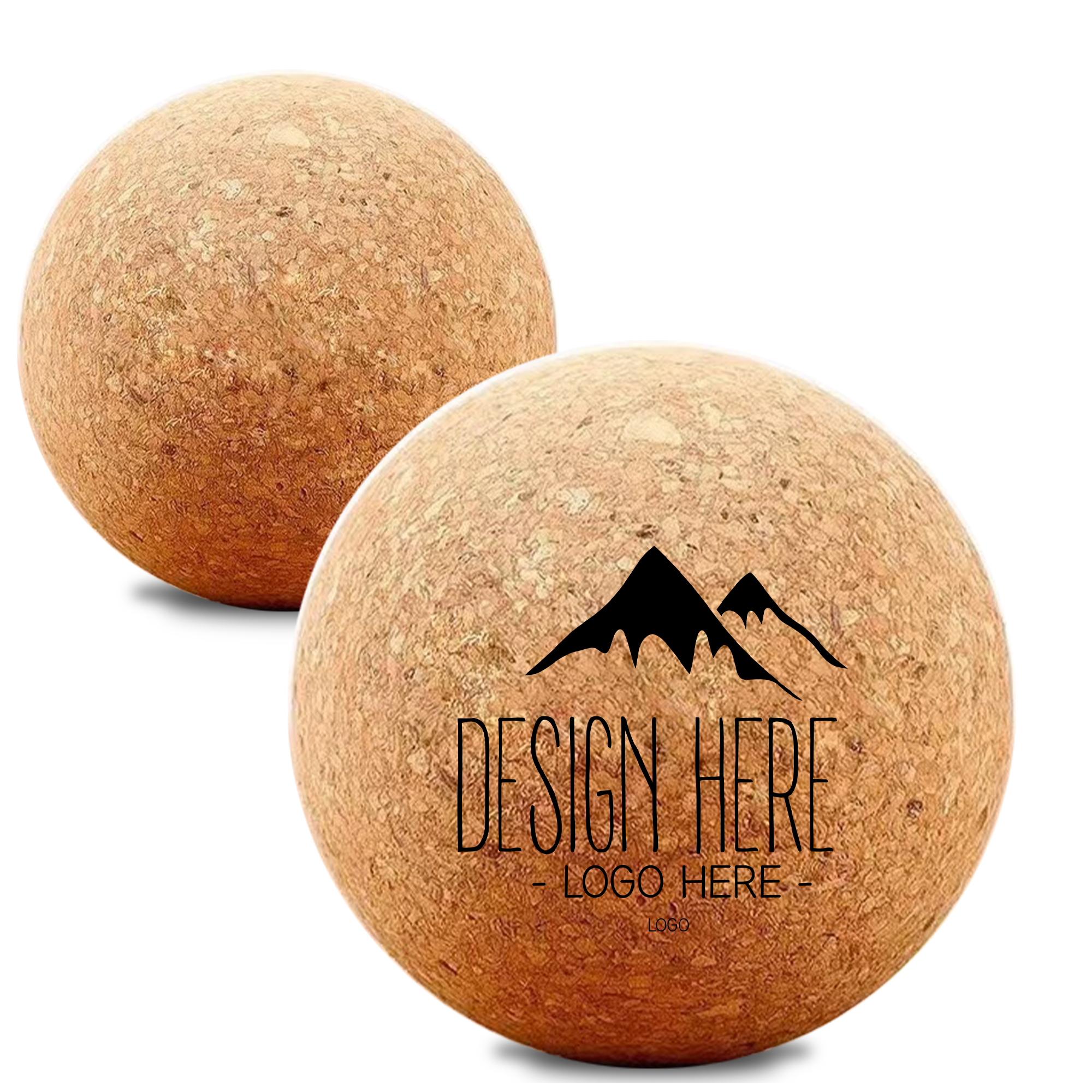 Cork Physical Massage Therapy Ball For Myofascial Release 1