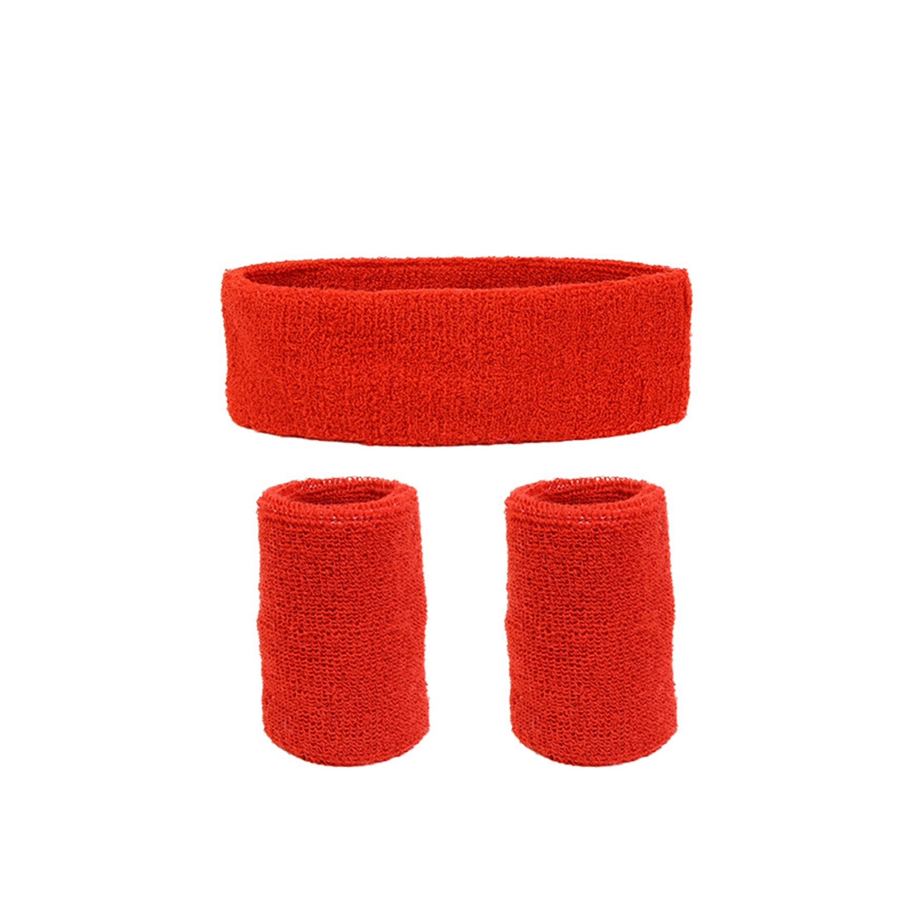 Sweatband  Sports Headband Wristband Set 7