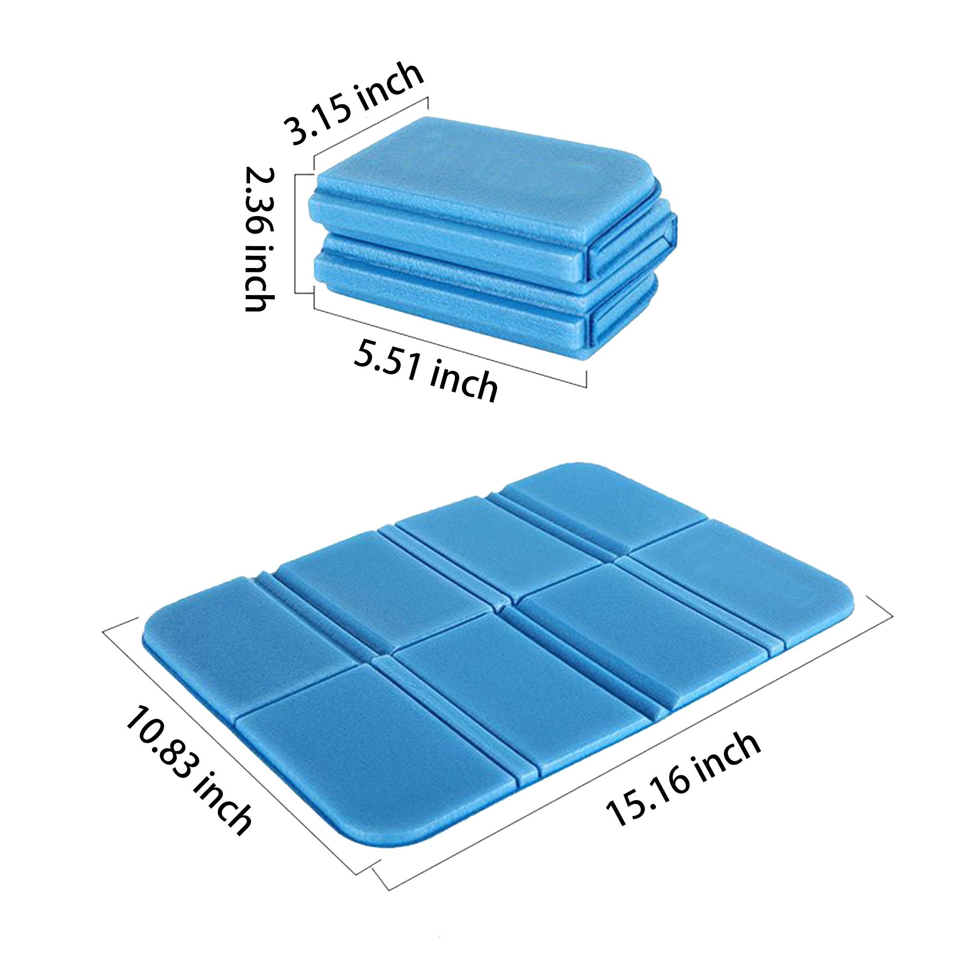 MOQ:100pcs Outdoor Foldable XPE Seat Cushion 2