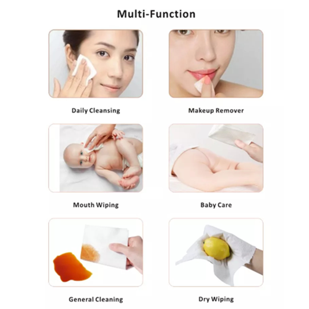 Disposable Facial Cleansing Roll Tissue 4