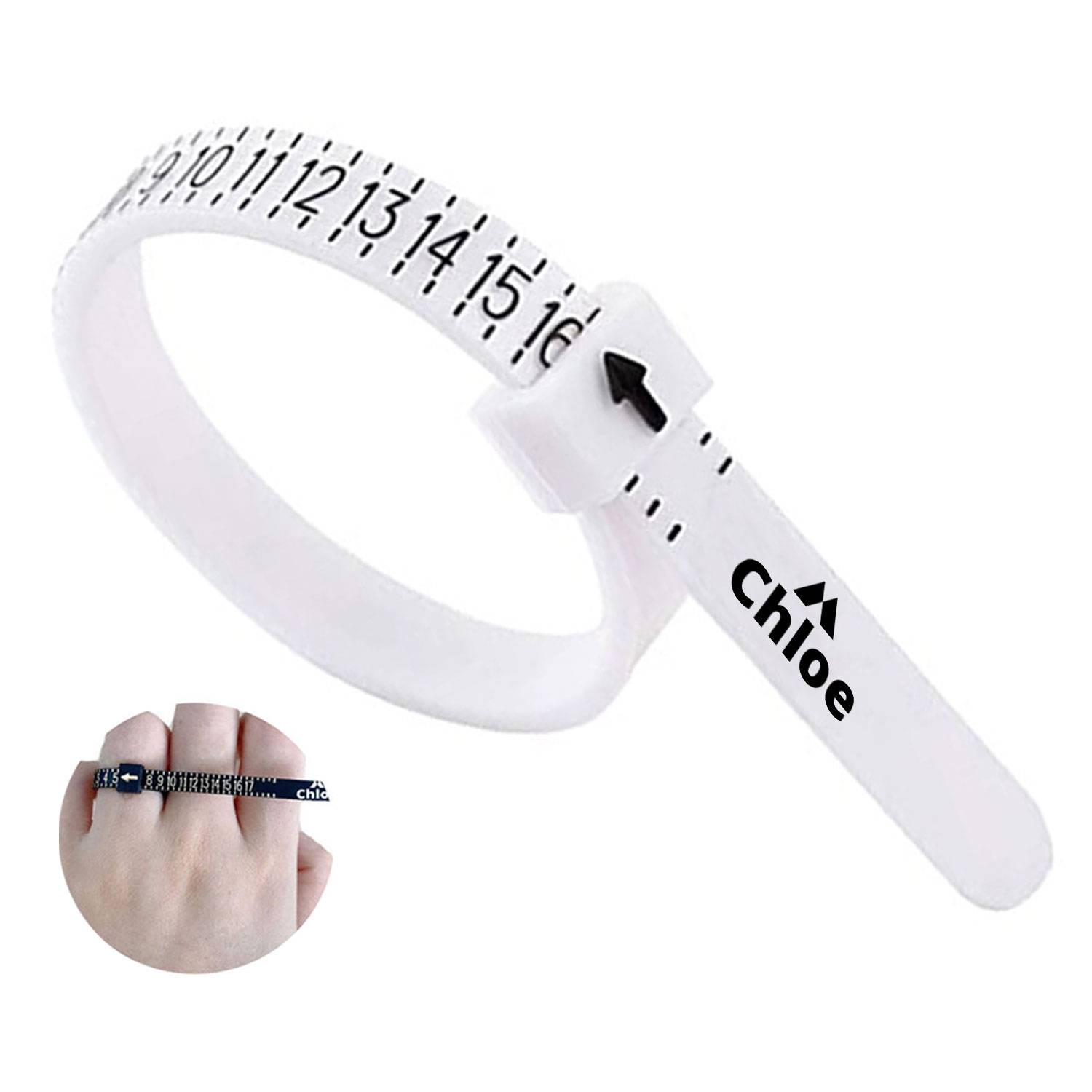 Measuring Set Reusable Finger Size Gauge Measure Tool 3