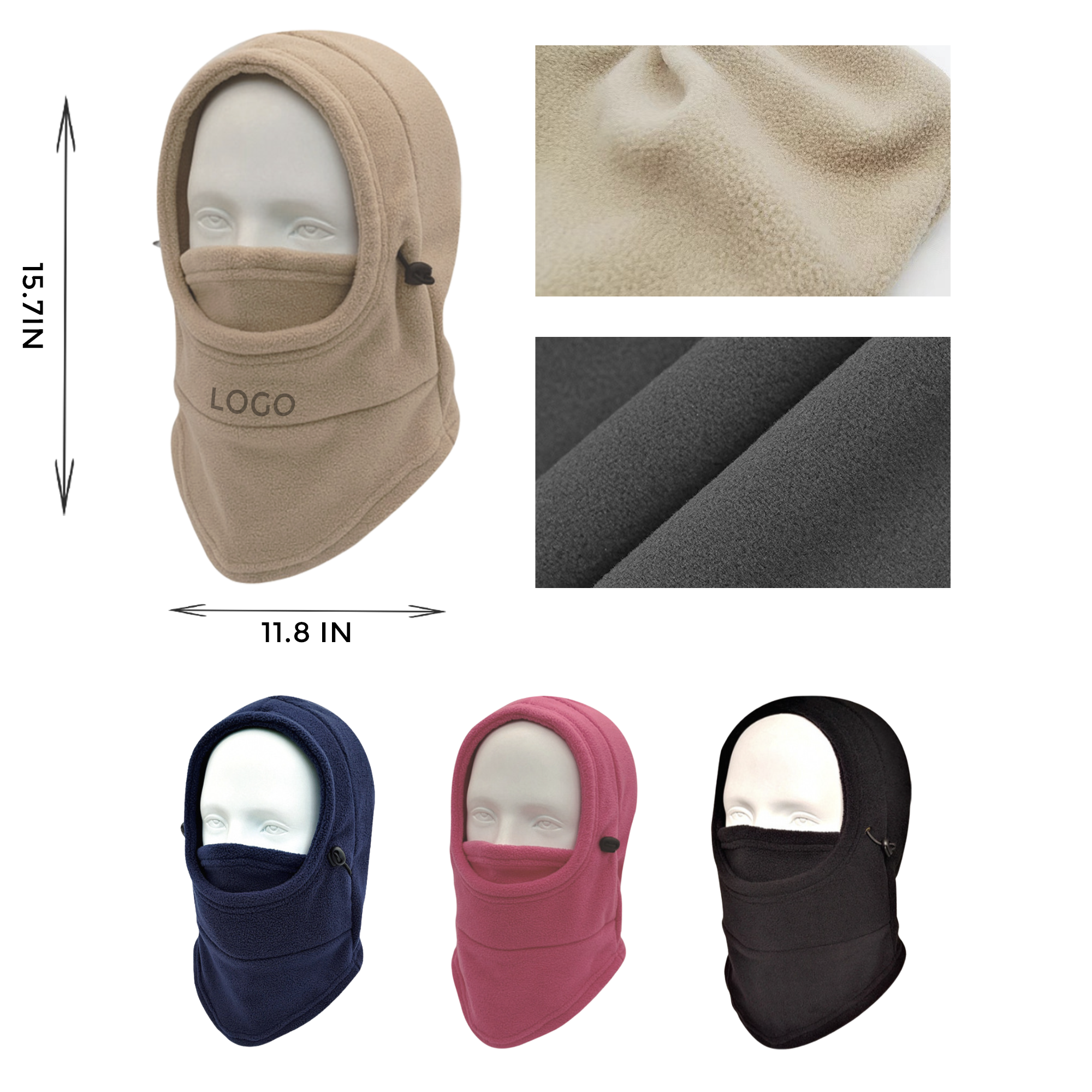 MOQ 10 PCS Efficient Windproof And Thermal Headgear 2
