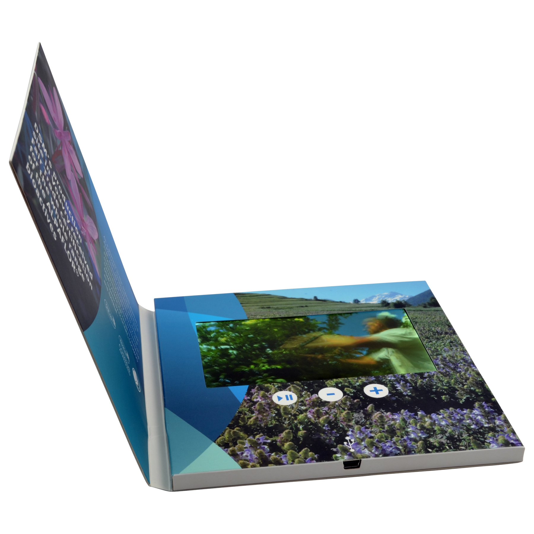 VidU 7.0" HD High-Definition Video Mailer And Brochure With Full Color Printing 1