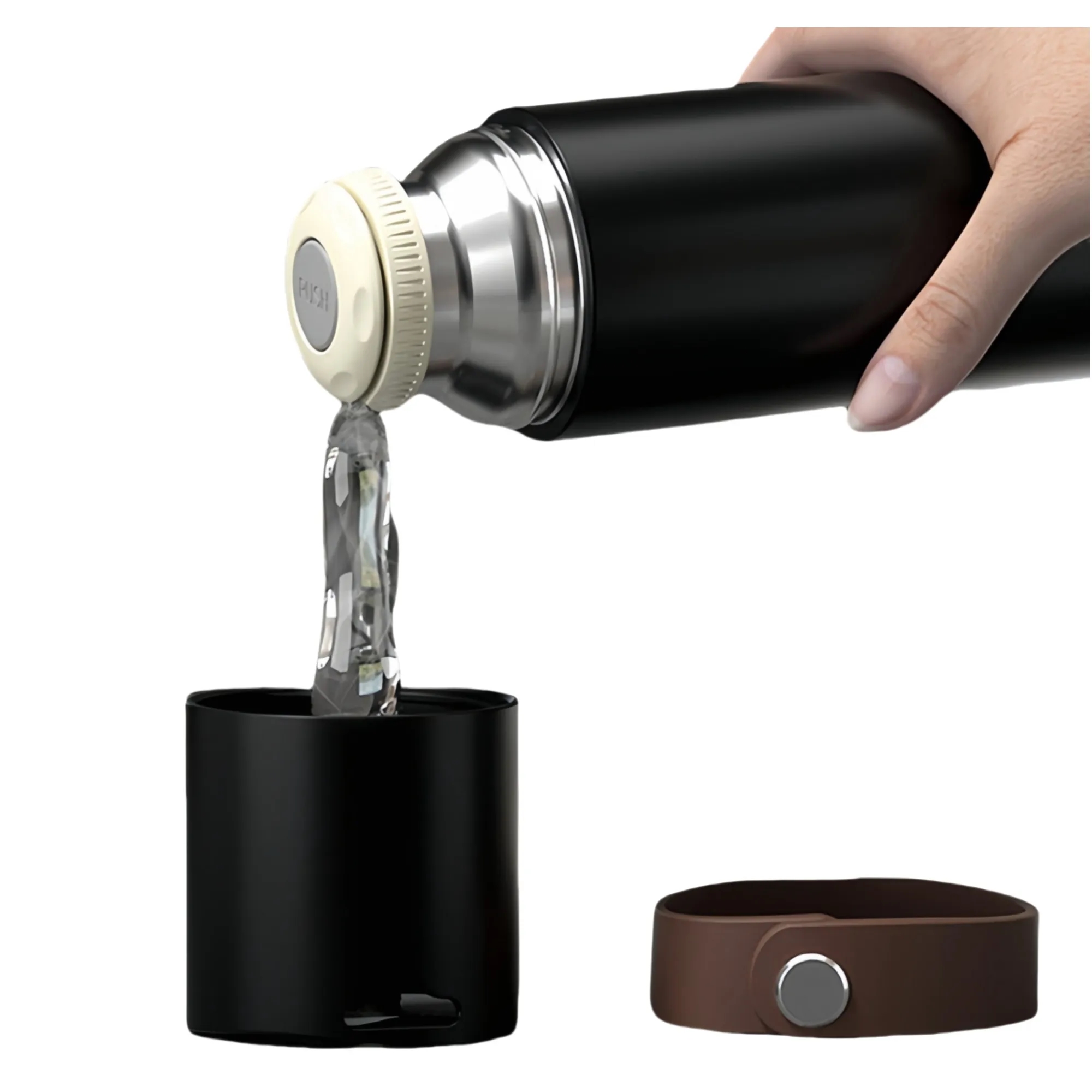 MOQ20 12OZ Multifunctional Stylish Thermos 3