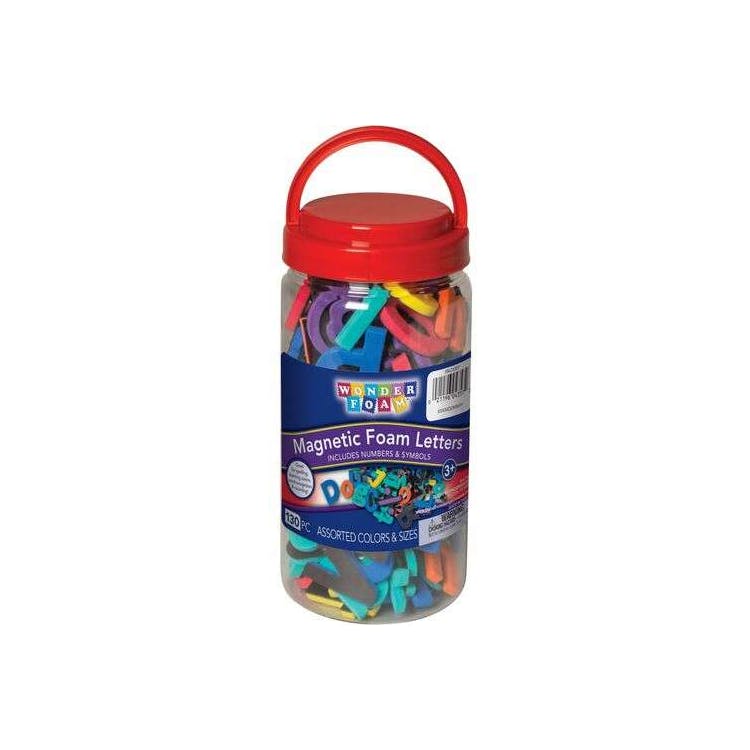 Magnetic Letters/Numbers - Assorted Colors 2