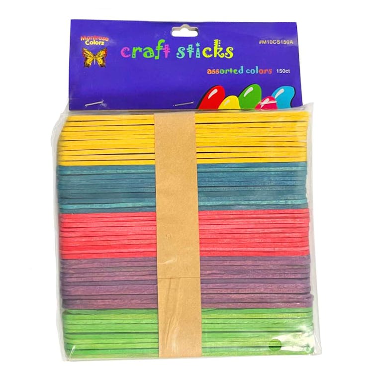 Craft Sticks - 5 Colors Medium 150 Count 2