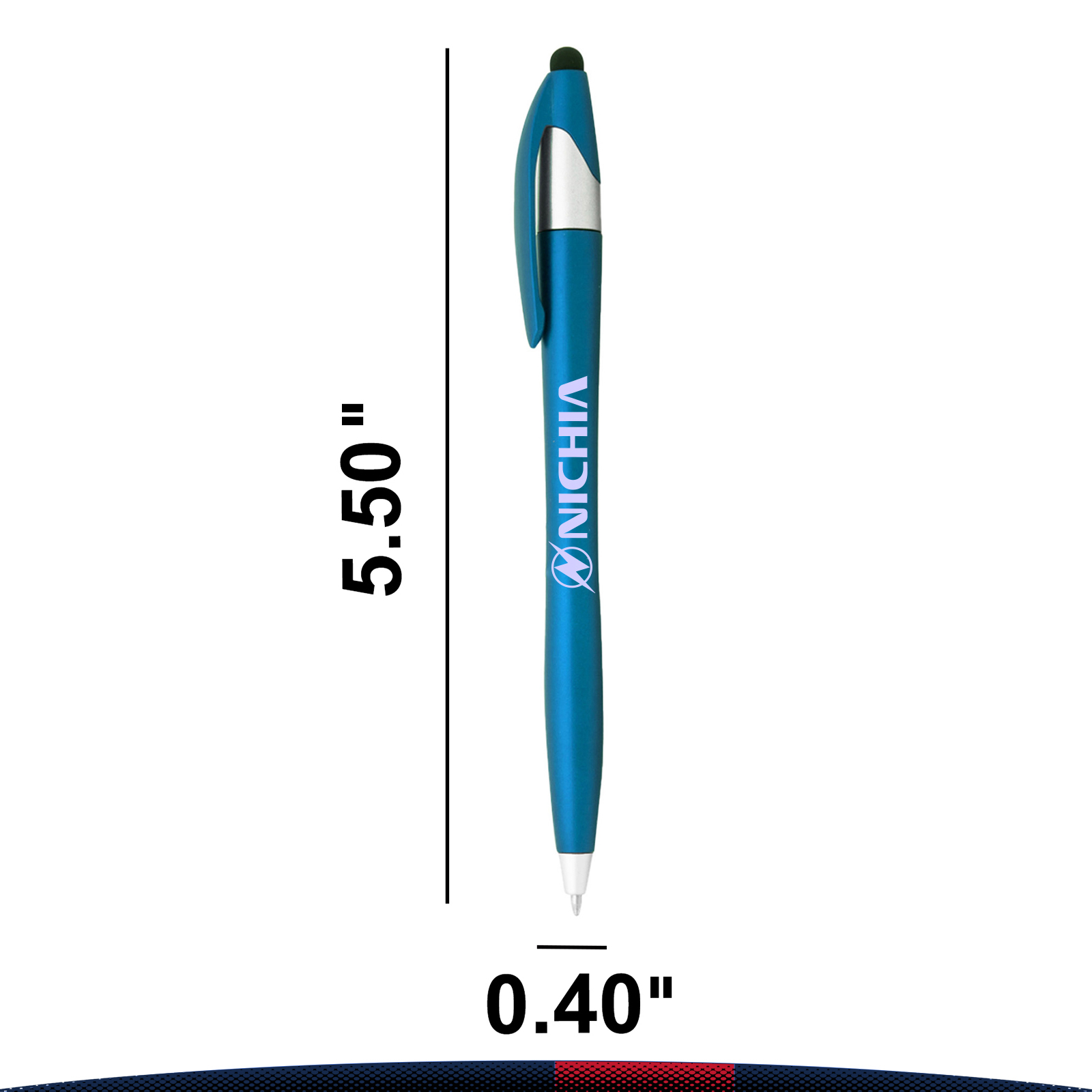 Aisa Matte Twist Barrel Stylus Pens 7