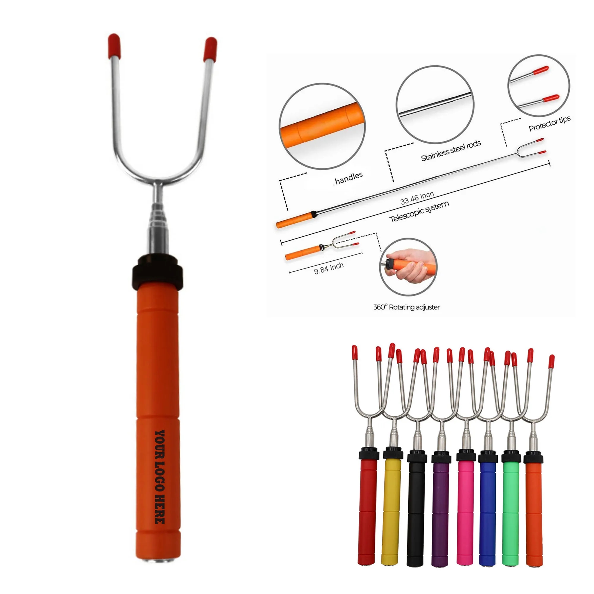 Extendable Rotating Sticks 11